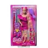 Gülce Design JDC85 Barbie Upuzun Muhteşem Saçlı Bebekler Pembe Saçlı Bebek Kız Erkek Çocuk Oyuncak Eğitici Oyunca