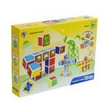 Gülce Design KZL-HD356A Manyetik Set Zeka Küpleri 11 Parça -Kızılkaya Oyuncak Kız Erkek Çocuk Oyuncak Eğitici Oyu