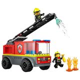 Gülce Design LEGO City Merdivenli İtfaiye Kamyonu 60463 Kız Erkek Çocuk Oyuncak Eğitici Oyuncaklar