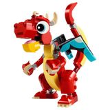 Gülce Design LEGO Creator Kırmızı Ejderha 31145 Kız Erkek Çocuk Oyuncak Eğitici Oyuncaklar