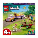 Gülce Design LEGO Friends At ve Midilli Römorku 42634 Kız Erkek Çocuk Oyuncak Eğitici Oyuncaklar