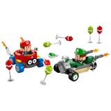 Gülce Design LEGO Super Mario: Mario Kart – Baby Mario ile Baby Luigi Kız Erkek Çocuk Oyuncak Eğitici Oyuncaklar