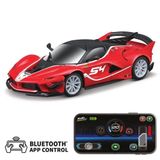 Gülce Design Maisto 1:41 APP Control Kumandalı Metal Araba Ferrari FXX K EVO Kız Erkek Çocuk Oyuncak Eğitici Oyun