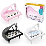 Gülce Design Mikrofonlu 24 Tuşlu Piyano MP3 (Pembe,Siyah,Beyaz) Kız Erkek Çocuk Oyuncak Eğitici Oyuncaklar