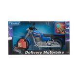 Gülce Design Model Plastik Mavi Kurye Motorsikleti Kız Erkek Çocuk Oyuncak Eğitici Oyuncaklar