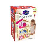 Gülce Design Oyuncak Ahşap Ev Seti Kız Erkek Çocuk Oyuncak Eğitici Oyuncaklar