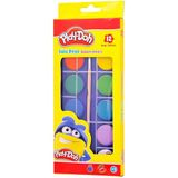 Gülce Design Play-Doh Sulu Boya 28 MM Büyük Boy 12 Renk Kız Erkek Çocuk Oyuncak Eğitici Oyuncaklar