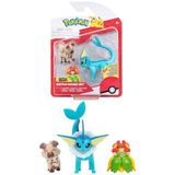 Gülce Design POK 95155-L Pokemon Battle 3'lü Figür Seti Seri -Necotoys Kız Erkek Çocuk Oyuncak Eğitici Oyuncaklar