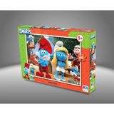 Gülce Design SMR 714 SMURF ŞİRİNLER 100 PRÇ PUZZLE -KS Kız Erkek Çocuk Oyuncak Eğitici Oyuncaklar