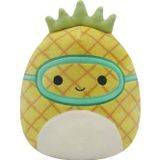 Gülce Design Squishmallow Maskeli Ananas Maui 20cm Kız Erkek Çocuk Oyuncak Eğitici Oyuncaklar