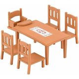 Gülce Design Sylvanian Families Yemek Masası Seti 4506 Kız Erkek Çocuk Oyuncak Eğitici Oyuncaklar