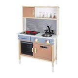 Gülce Design T1024 Ahşap Oyun Mutfağı -Okutan Hobi Kız Erkek Çocuk Oyuncak Eğitici Oyuncaklar