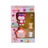 Gülce Design ZN-5352 Happy Pet Hayvan Figürleri Kız Erkek Çocuk Oyuncak Eğitici Oyuncaklar