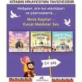 Gülce Kitap 5 +Yaş- Kabe ve Çocuk, Mescidi Nebevi ve Çocuk, Mescidi Aksa ve Çocuk(3kitap) (Oyun Hamuru Hediyeli)