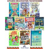 Gülce Kitap Çizgi Roman 10 Nitelikli Kitap- Rekortmen Canlılar Hayret Kâşifleri, Hasta Pasta1-2, Nehirle Konuşan Kız, Şükür Müzes, Kayıp Robot, Kardeşim Kayboldu, Kardeşim Bavulda, Kapıyı Açan Kim, Meşe Palamudu