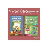 Gülce Kitap Kur’an’ı Öğreniyorum: Meraklı Sorular Kitap Seti - 1. Sınıf Okuma Seti -+7 Yaş
