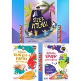 Gülce Kitap Siyer Atlası - Sevgili Peygamberim(Ciltli), Benim Kuranı Kerim Sözlüğüm, Benim Siyer Sözlüğüm (Fleksi Cilt)(3kitap)