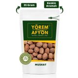 Gülçehre Keskin Aromalı Mutfakların Vazgeçilmezi Iri Tane Muskat, Hint Cevizi {Myristica Fragrans} | 35Gr.