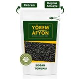 Gülçehre Meşhur Amasya Yöresinden Yerli Mahsül GDO'suz Kuru Soğan Tohumu {Allium Cepa} | 35Gr.