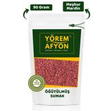 Gülçehre Meşhur Mardin Midyat Yöresinden Doğal Şifa Kaynağı Yerli Hasat Öğütülmüş Sumak { Rhus } | 90Gr.