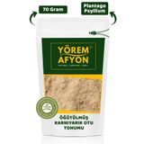 Gülçehre Tabiatın Mucizesi Diyet ve Lif Dostu Yerli Mahsul Karnıyarık Otu Tohumu Tozu {Plantago Psyllium} | 70Gr.