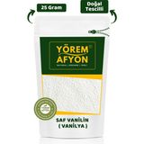 Gülçehre Yörem Afyon %100 Şekersiz Hoş Kokulu Tescilli Saf Vanilin, Vanilya (Vanilla Planifolia) | 25GR. - 25 gr