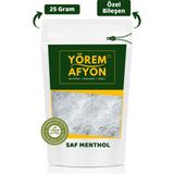 Gülçehre Yörem Afyon 25 Gr Doğal Bileşenli Kristal Beyaz Ferahlatıcı Mentol İçeriğiyle