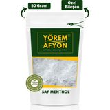 Gülçehre Yörem Afyon 3 Doğal Bileşenli Kristal Beyaz Keskin Ferahlatıcı Mentol, Menthol | 50Gr. - 50 gr