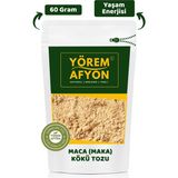 Gülçehre Yörem Afyon And Dağlarının Süper Kahramanı 4500 Rakım Hakiki Peru Maca (Maka) Kökü Tozu (Lepidium Meyenii) | 60G - 60 gr
