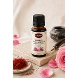 Gülçehre Yörem Afyon | Hakiki Isparta Gül Suyu İle Demlenmiş Saf Zaferan Safran Mürekkebi | 20mL.
