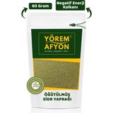 Gülçehre Yörem Afyon Huzur ve Arınmanın Doğal Anahtarı Öğütülmüş Hakiki Sidr Yaprağı Toz (Sedir - Sidir) | 60GR. - 60 gr