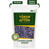 Gülçehre Yörem Afyon Isparta Keçiborlu Yerli Mahsul Hoş Kokulu Lavanta Çiçeği Kurusu (lavandula Angustifolia) | 70gr. - 70 gr