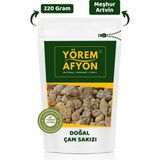 Gülçehre Yörem Afyon Meşhur Artvin Borçka Yöresinden 1200 Rakım Hasadı Doğal Çam Sakızı, Reçine (Pinus Nigra) | 220GR. - 220 gr
