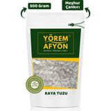 Gülçehre Yörem Afyon Meşhur Çankırı Rafine Edilmemiş Mineral Deposu Granül Kaya Tuzu | 500gr. - 500 gr