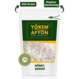 Gülçehre Yörem Afyon Meşhur Gaziantep Işlem Görmemiş Kristal Nöbet Şekeri, Polat Şekeri | 260GR. - 260 gr