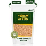 Gülçehre Yörem Afyon Meşhur Gaziantep Yeni Mahsul Organik Tarım Esmer Köftelik & Çiğköftelik Bulgur | 500GR. - 500 gr
