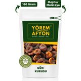 Gülçehre Yörem Afyon Meşhur Malatya Güneşte Kurutulmuş Etli Jumbo Boy Vegan Gün Kurusu, Şekerpare | 160GR. - 160 gr