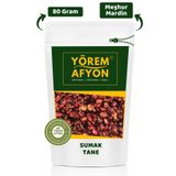 Gülçehre Yörem Afyon Meşhur Mardin Midyat Yöresinden Doğal Şifa Kaynağı Yerli Hasat Tane Sumak {rhus} | 80gr