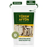 Gülçehre Yörem Afyon Tabiatın Erkeklere Armağanı Cüce Palmiye, Saw Palmetto {Serenoa Repens} | 30Gr.
