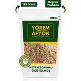 Gülçehre Yörem Afyon Trabzon Yöresinden Diyet Dostu Taze Öğütülmüş Toz Keten Tohumu (Linum Usitatissimum) | 125Gr. - 125 gr