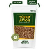 Gülçehre Yörem Afyon Trabzon Yöresinden Sağlık Dostu Yüksek Lifli Yerli Mahsul Keten Tohumu (Linum Usitatissimum) | 110gr. - 110 gr