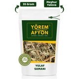Gülçehre Yörem Afyon Yalova Yöresinden Gölgede Kurutulmuş Yeni Mahsul Yüksek Lifli Yulaf Samanı (Avena Sativa) | 35Gr. - 35 gr