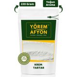 Gülçehre Yörem Afyon Yaratıcı Tarifler Için Mükemmel Kıvam Artırıcı Krem Tartar (Potasyum Bitartarat) | 220GR - 220 gr