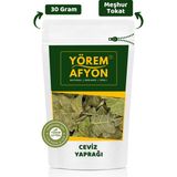 Gülçehre Yörem Afyon Yörem Afyon Meşhur Tokat Yeni Mahsul Dalında Kurutulmuş Ceviz Yaprağı (Juglans Regia) | 30Gr. - 30 gr