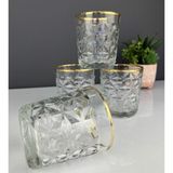 Gülcenin Dükkanı 6'lı Kristal Meşrubat Bardağı 300 ml