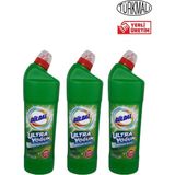 Güldal Çamaşır Suyu Ultra Yoğun 1250 ml x 3 Adet Çam Kokulu - 1,25 lt