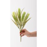 Güleç Yapay Çiçek Yapay 5 Kafalı Çiçek Demeti 35 cm 5 Dal - Yeşil