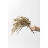 Güleç Yapay Çiçek Yapay Cipso Demeti Gold 50 Cm 7 Dal(Uv)