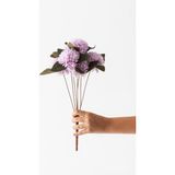 Güleç Yapay Çiçek Yapay Kasımpatı Çiçeği Lila 40 cm 7 Dal