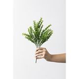 Güleç Yapay Çiçek Yapay Latus Demeti Yeşil 35 Cm 5 Dal(uv) Çok Renkli
